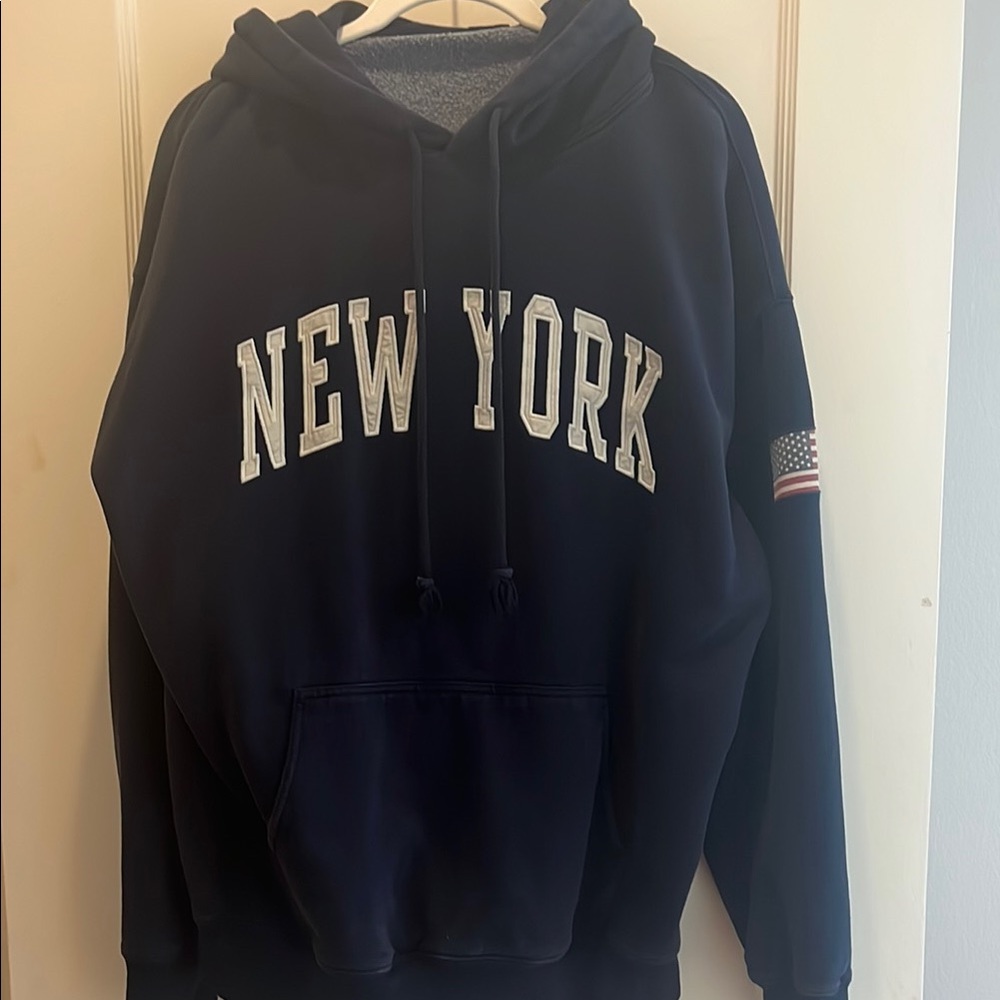 New York Navy Hoodie